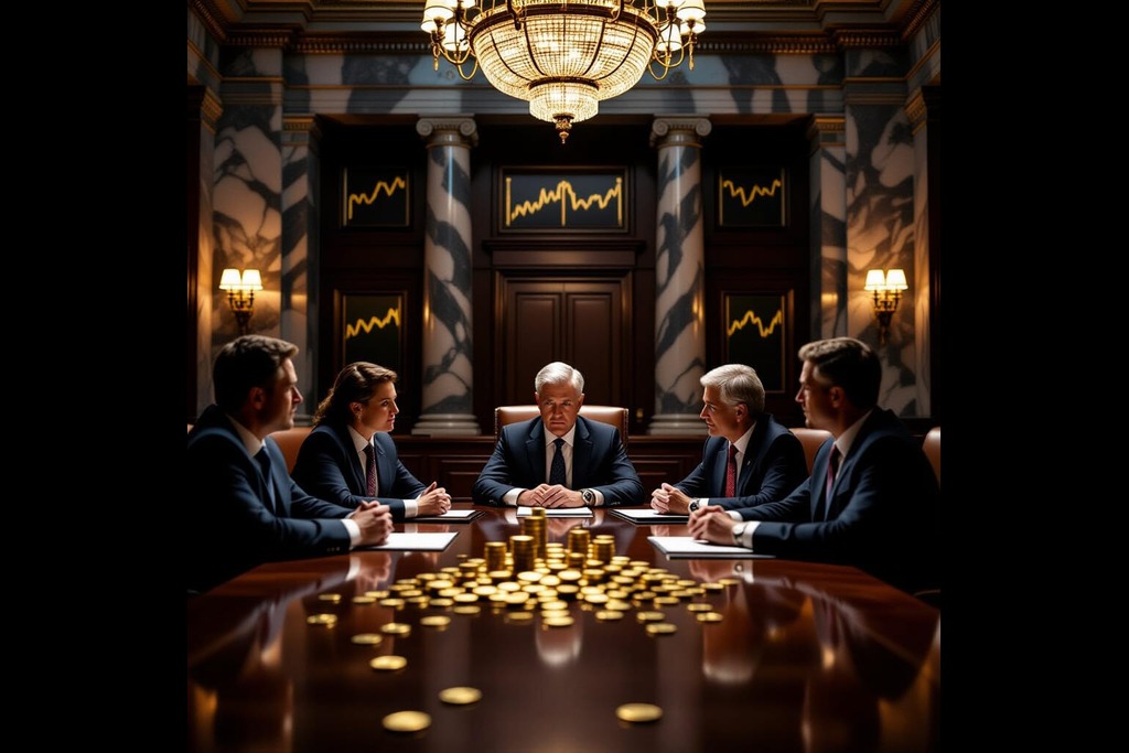 The Fed decides on a new interest rate cut.