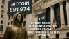 Bitcoin Nears $92K as NYSE Unveils Satoshi Statue and Corporate Buyers Add $962M