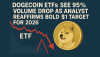 Dogecoin ETFs See 95% Volume Drop as Analyst Reaffirms Bold $1 Target for 2026