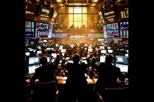 Broadcom stock is down after a recent quarterly earnings statement.