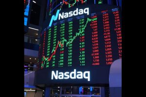 Nasdaq is in decline today as tech stocks struggle.