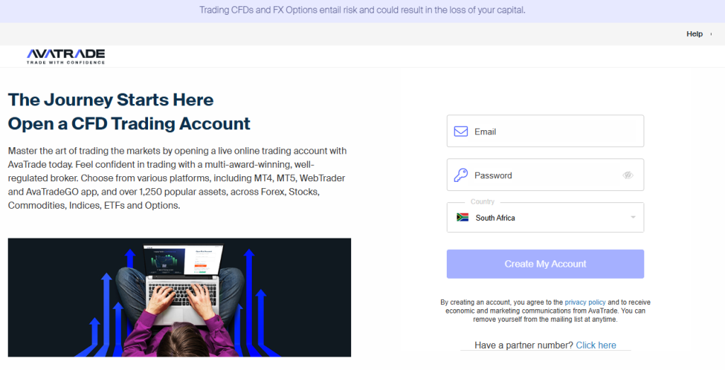 Minimum Deposit and Account Types