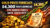 Gold Price Forecast: $4,300 Test Looms as CPI Shock Fuels Week-Ahead Bets