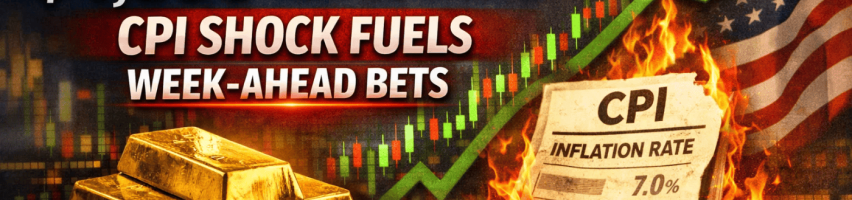 Image for Gold Price Forecast: $4,300 Test Looms as CPI Shock Fuels Week-Ahead Bets