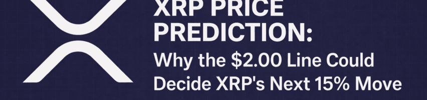 Image for XRP Price Prediction: Why the $2.00 Line Could Decide XRP’s Next 15% Move
