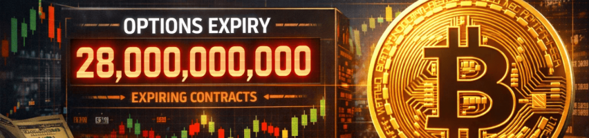 Image for Crypto Market Faces $28B Options Expiry as Bitcoin Holds $88K