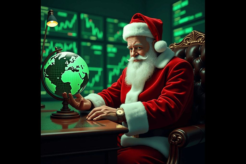 Stocks enjoyed a slight Santa Clause rally this year.