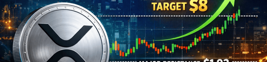 Image for XRP Price Prediction: $8 by 2026? Key Levels at $1.92 Decide XRP’s Next Move