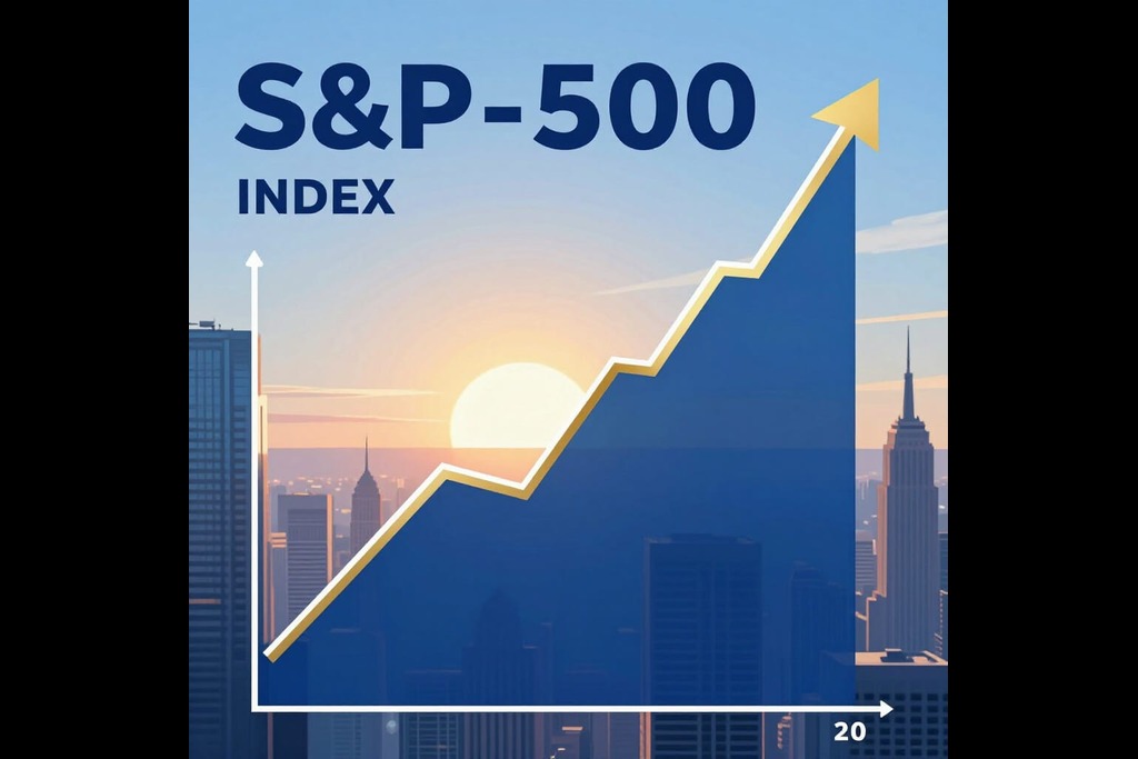 The S&P 500 is up as the year begins.