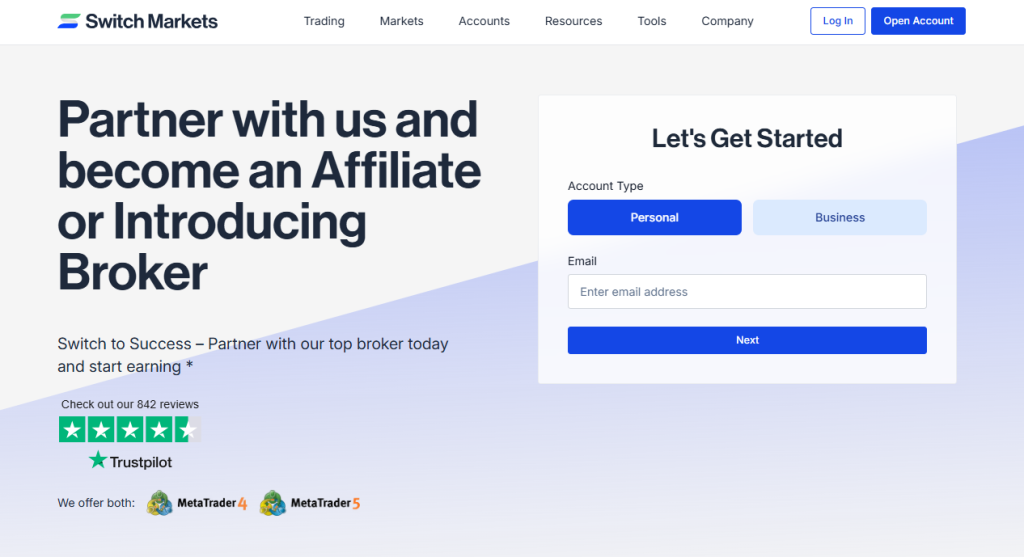 IB and Affiliate Programs IB and Affiliate Programs