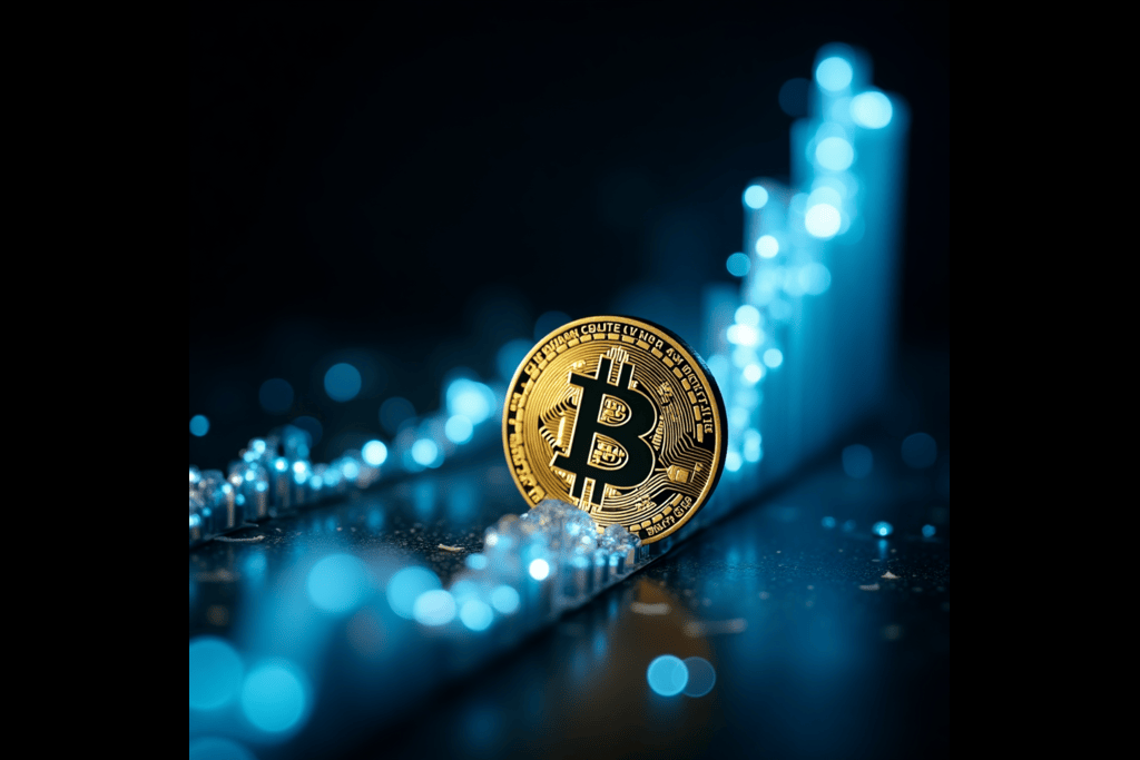 Bitcoin surpassed its three-week high today.