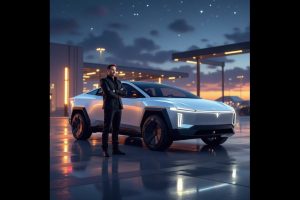 Tesla is struggling this week after a dire sales report for their 4th quarter.