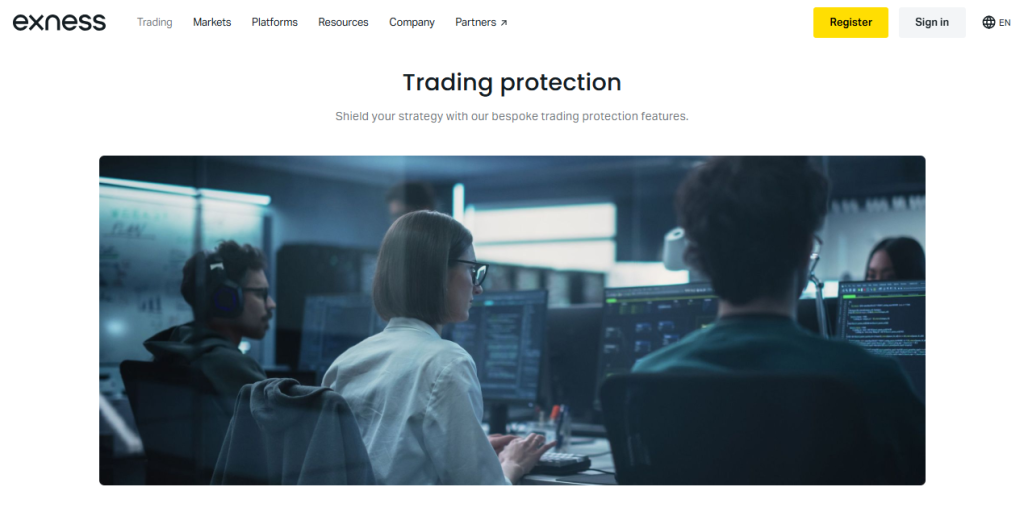 Risk Management with Exness