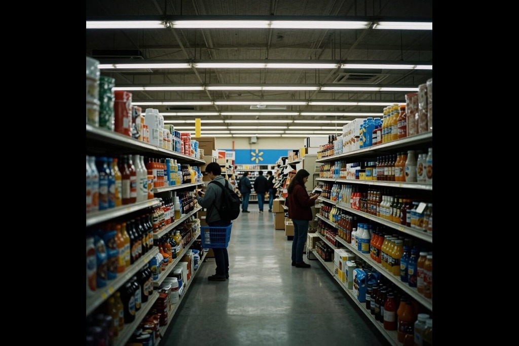 Wal-Mart is one of the notable stocks this week during a slow period.