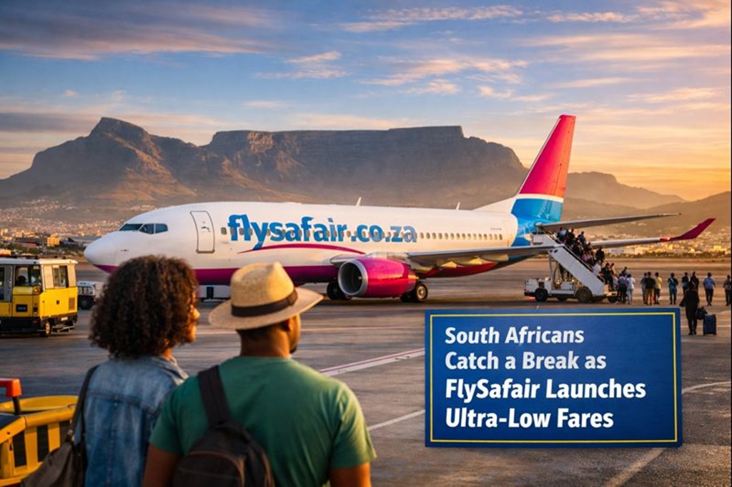 FlySafair Combines Record Punctuality and Deep R373 Flight Discounts ...