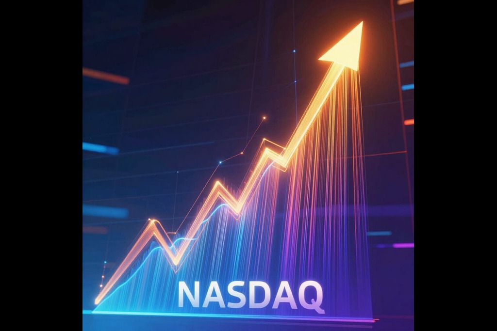 Nasdaq is up today after days of declining numbers for the market. 
