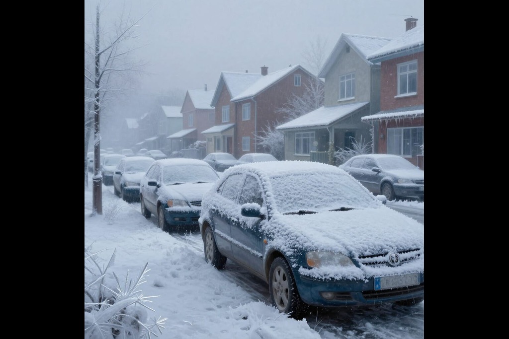 An incoming ice storm is causing gas prices to shoot up.