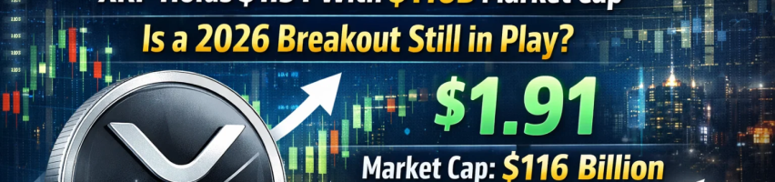 Image for XRP Price Prediction: XRP Holds $1.91 With $116B Market Cap – Is a 2026 Breakout Still in Play?