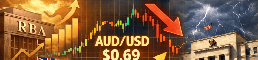Image for AUD/USD Near $0.69 as RBA Hike Bets Clash With Fed Uncertainty in 2026