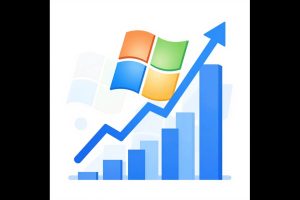 Microsoft stock is up right now as they prepare to release their quarterly earnings.