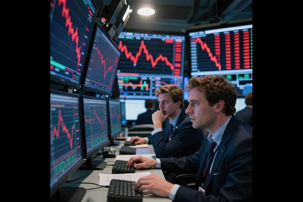 The Dow and other indices are down today on Fed Chair news.