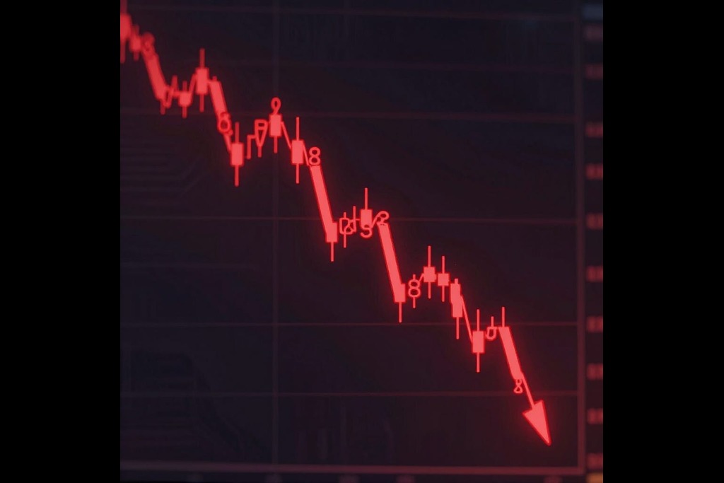 Bitcoin is in danger of an extreme drop.