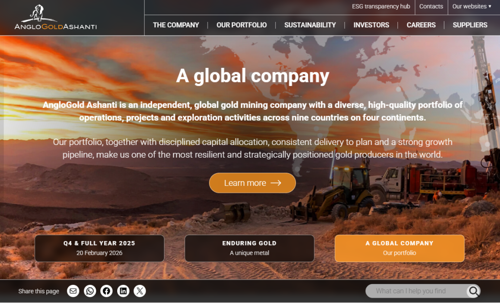 Anglo Gold Ashanti Anglo Gold Ashanti