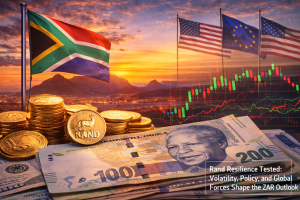 South African Rand in Focus as Commodities, Central Banks, and Capital Flows Collide