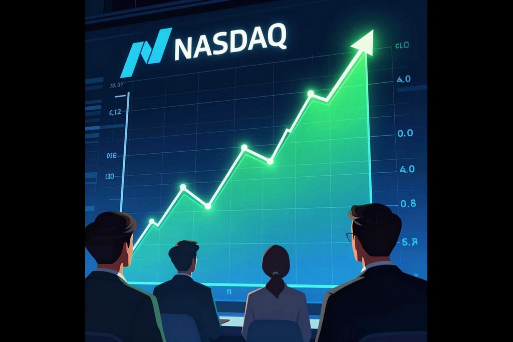 Nasdaq is near its high point after Nvidia and other tech stocks soared.