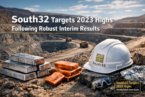 South32 Climbs Toward R60 After Strong H1 Earnings Beat