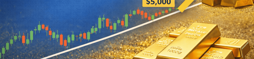 Image for Gold Price Analysis: XAU/USD Stabilizes Above $5,000 as Trendline Support Holds