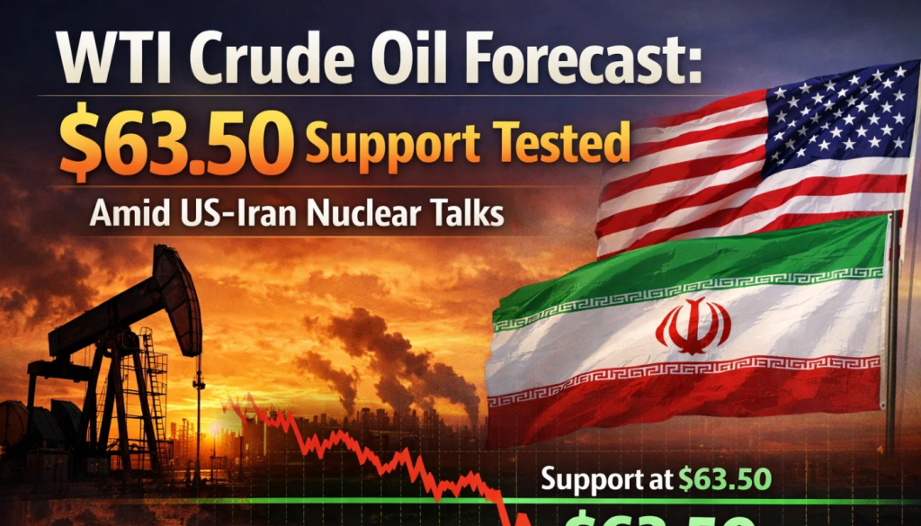 WTI Crude Oil Forecast: $63.50 Support Tested Amid US-Iran Nuclear ...