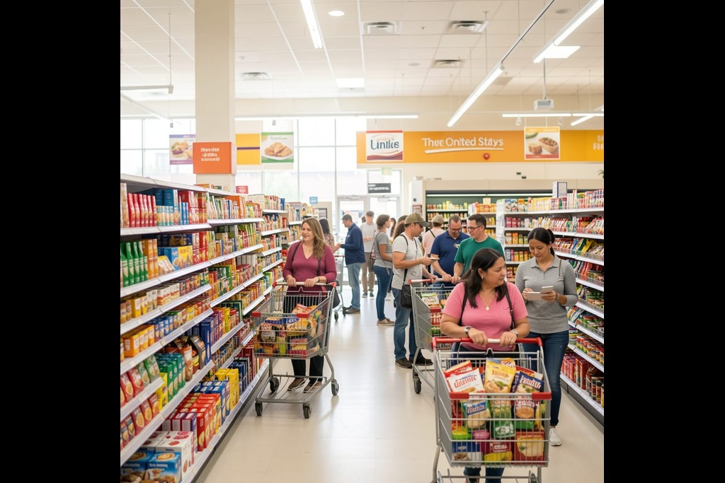 Consumers spent less in the last quarter than usual as prices rose and government shutdowns caused disruption. 