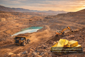 AngloGold Shares Surge Toward Record Highs on Profit Boom