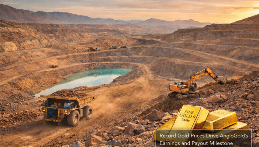 AngloGold Shares Surge Toward Record Highs on Profit Boom