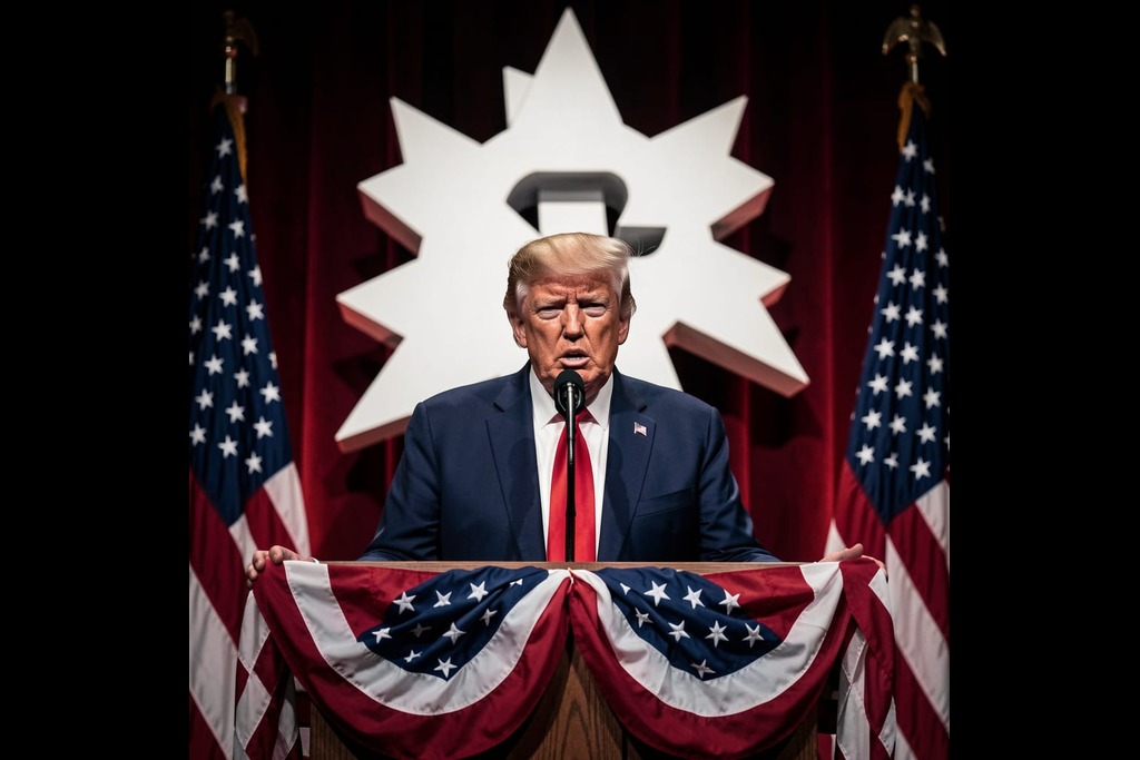 Trump was pleased by the jobs report.