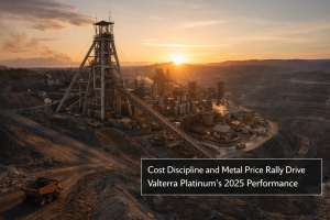 Valterra Platinum Posts Strong Earnings Recovery as PGM Prices Support Profit Surge