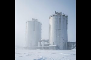 Gas futures are dipping slightly as cold weather is predicted.