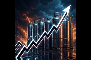 Gas futures are rising after war broke out between the U.S. and Iran.