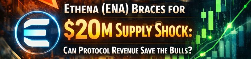 Image for Ethena (ENA) Braces for $20M Supply Shock: Can Protocol Revenue Save the Bulls?