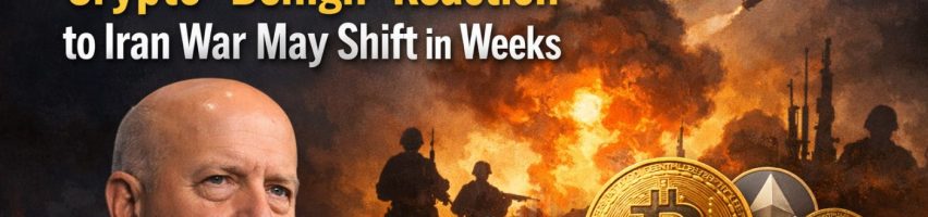 Image for Goldman CEO Warns: Crypto “Benign” Reaction to Iran War May Shift in Weeks