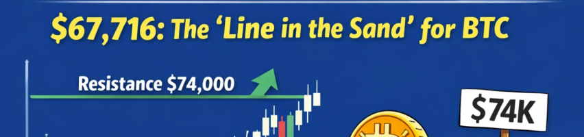 Image for Bitcoin Price Prediction: Is the $74K Bull Trap Set? Why $67,716 is the “Line in the Sand” for BTC
