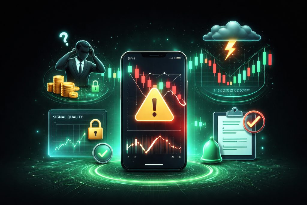 Limitations of Crypto Signals