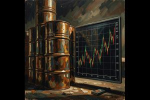 Tesla stock is declining on rising oil prices this week.