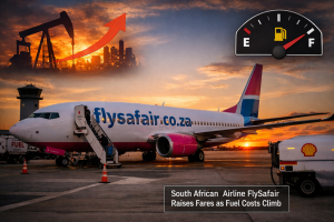 FlySafair Adds Temporary Surcharge Amid Middle East Oil Tensions