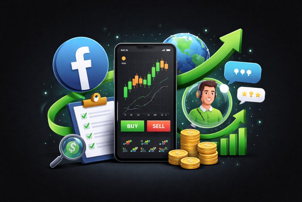 Following Forex Brokers on Facebook - A Quick Overview