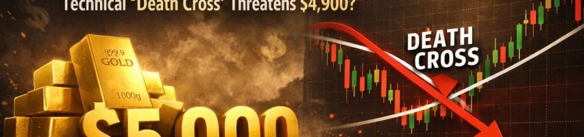 Image for Gold Price Prediction: Will the $5,000 Psychological Floor Hold as Technical “Death Cross” Threatens $4,900?