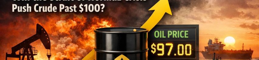 Image for WTI Oil Near $97: Will the Strait of Hormuz Crisis Push Crude Past $100?