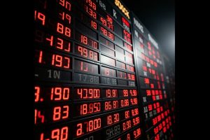 Rising oil prices have pushed stock prices down this week.