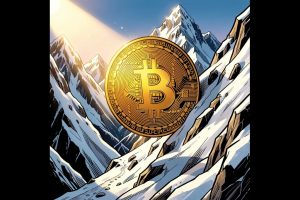 Bitcoin achieved a higher support level this week.